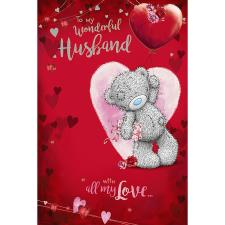 Wonderful Husband Me to You Bear Valentine's Day Card Image Preview